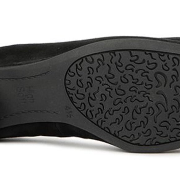 ARA High Soft Black Suide Shoes - Picture 3 of 12